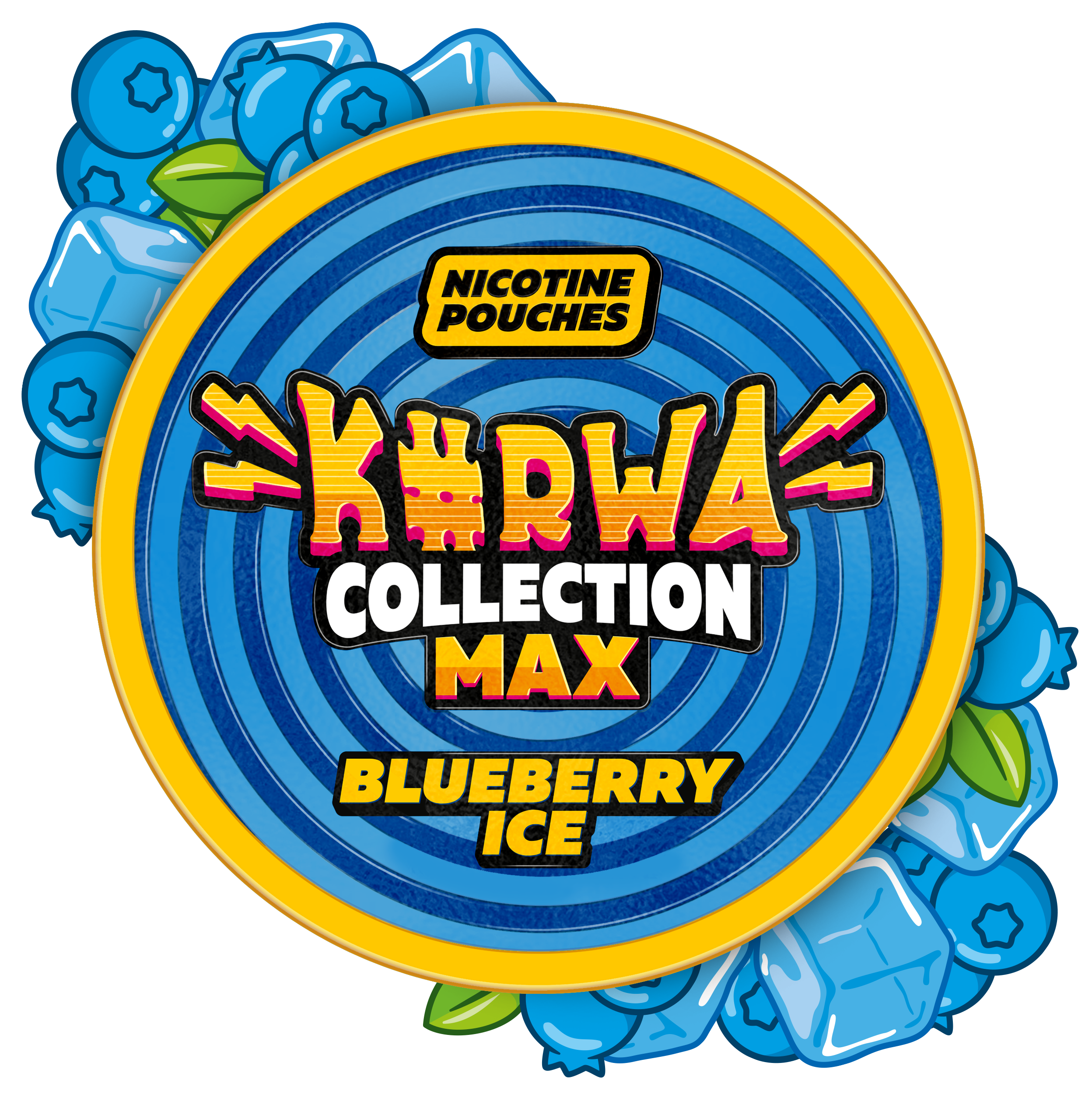 KURWA COLLECTION MAX Blueberry Ice - KURWA