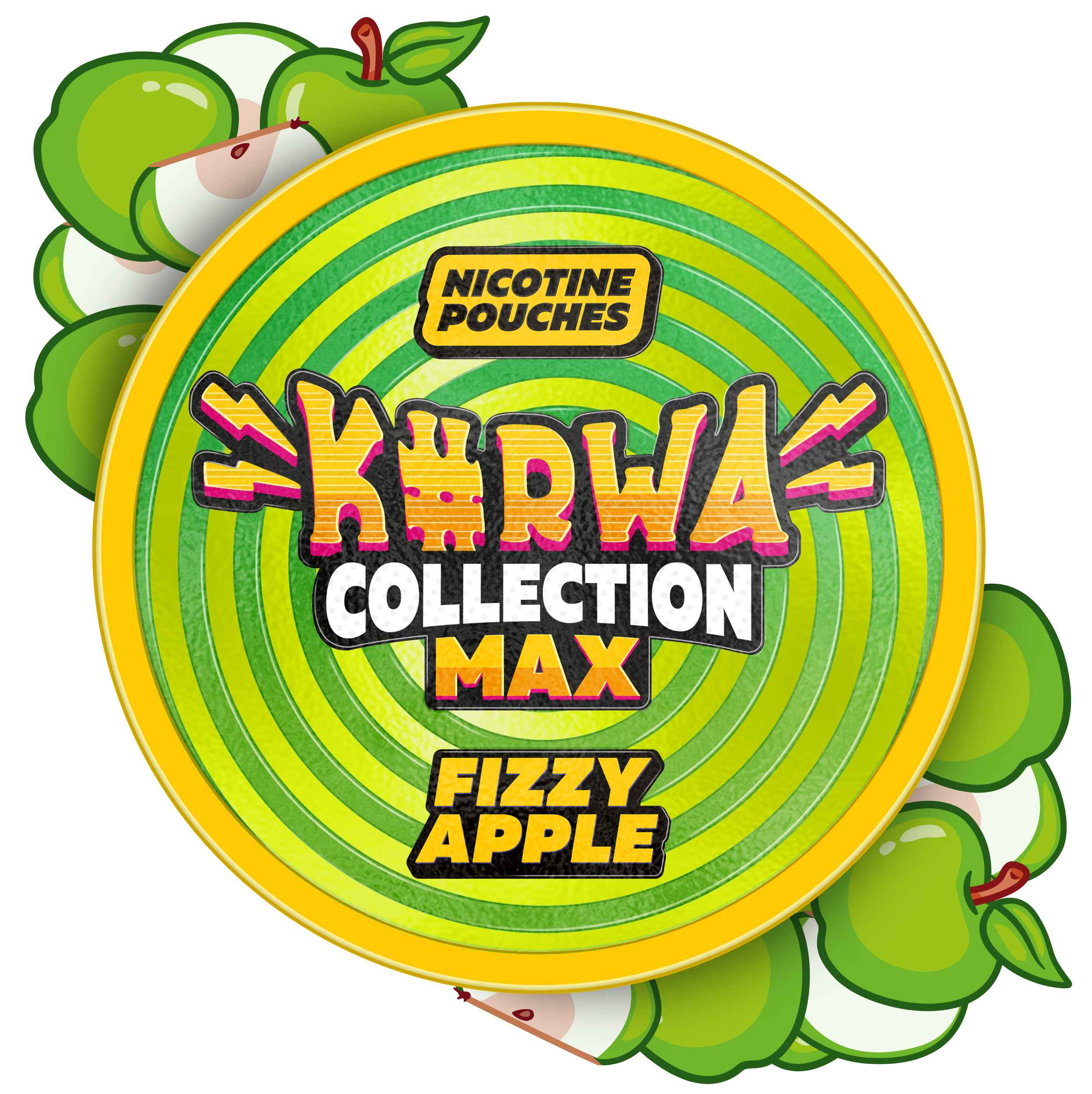KURWA COLLECTION MAX Fizzy Apple - KURWA