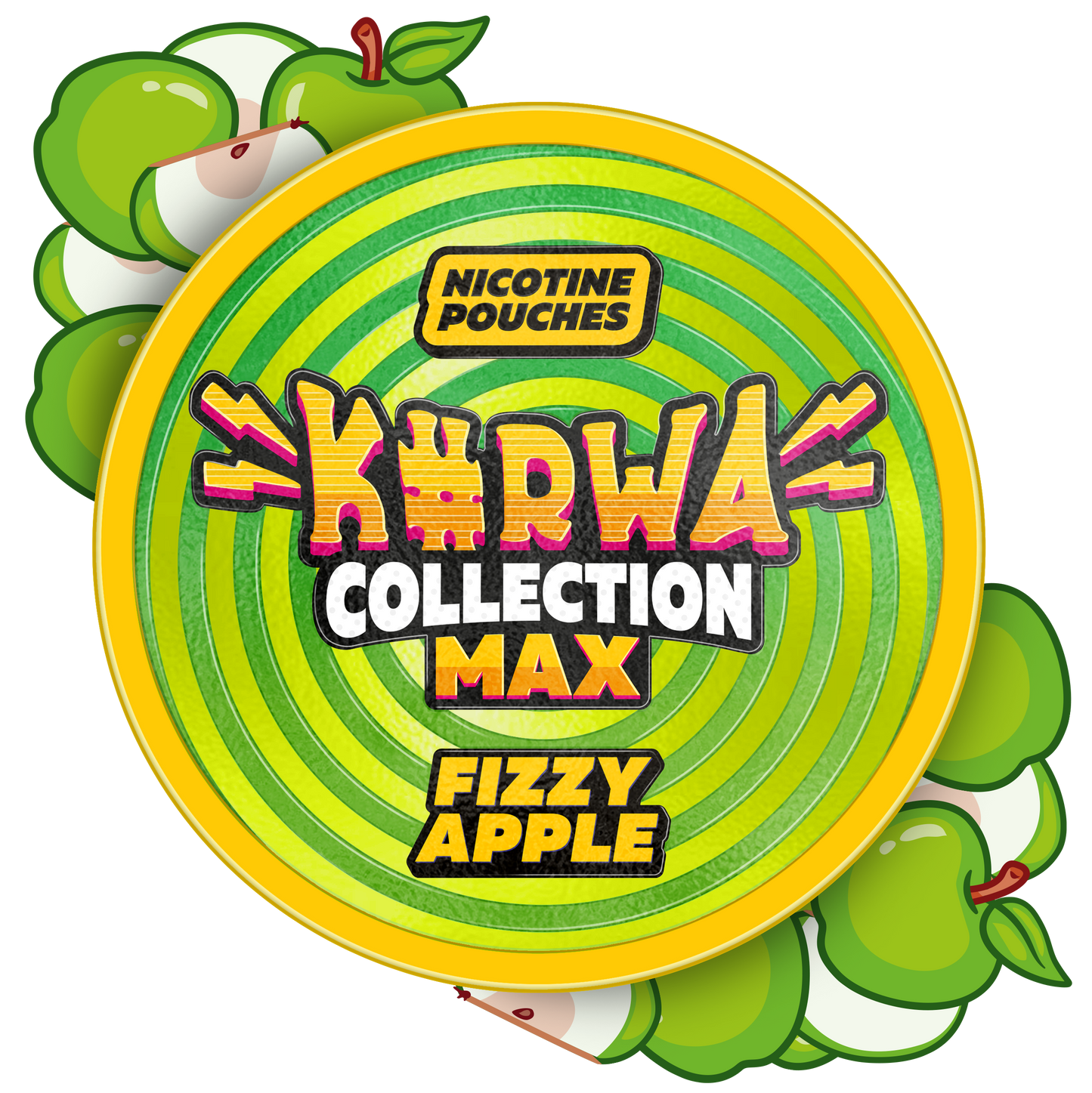 KURWA COLLECTION MAX Fizzy Apple - KURWA