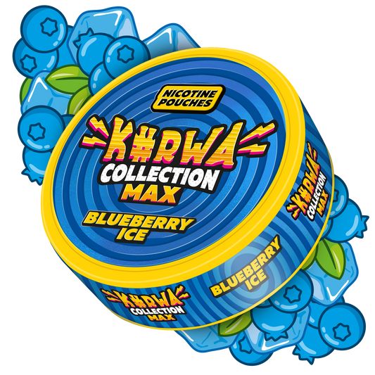 KURWA COLLECTION MAX Blueberry Ice - KURWA